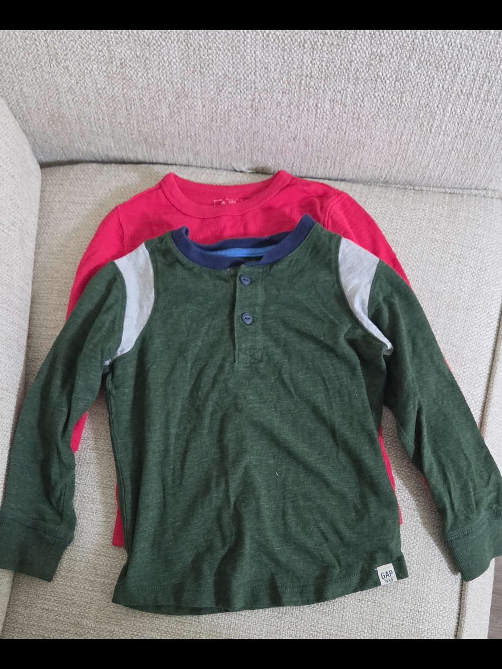 GAP Toddler Boys' Long-Sleeve Tops